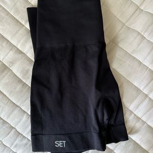 Set Active Bike Shorts in Black
